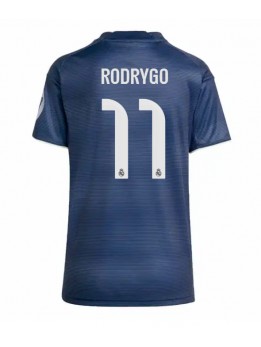 Billige Real Madrid Rodrygo Goes #11 Bortedrakt Dame 2025-26 Kortermet